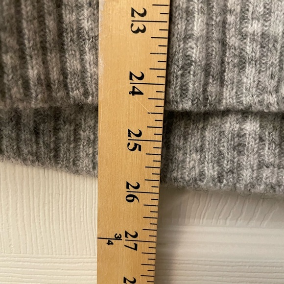 NWOT Nordic Turtleneck Sweater Grey/Cream/Black SMALL - Picture 2 of 7